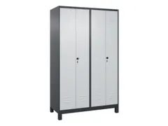 PBM-locker,HxBxD 1950x1200x500mm,4vak,vak B 300mm,draaigrendel
