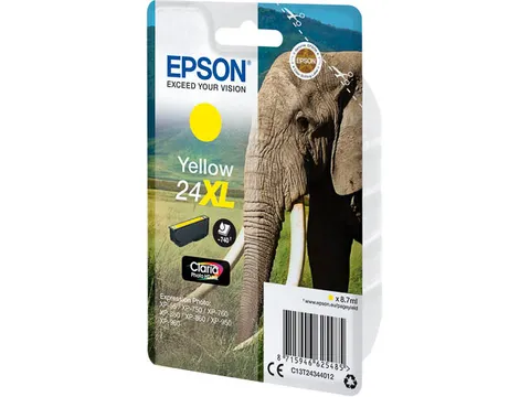 C13T24344012 Epson 24XL T2434 inktcartridge geel hoge capaciteit