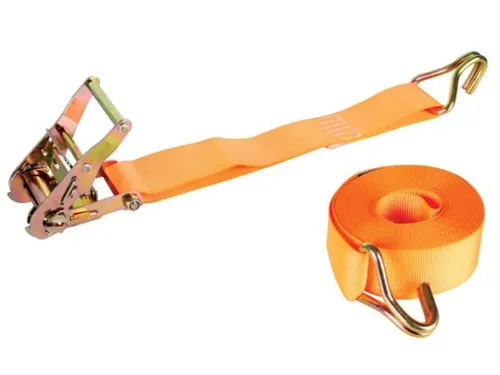 Ratelspanband + Haken - MAX. 2000kg - 9m x 50mm