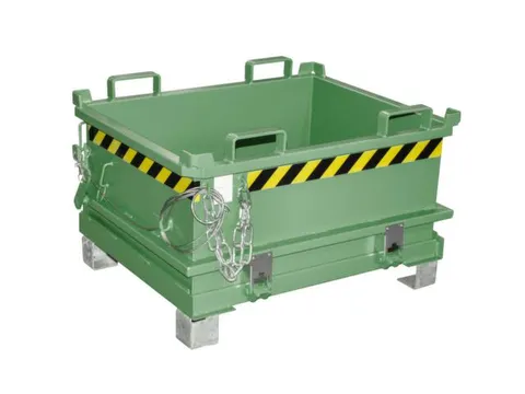 mini-bodemklepcontainer,HxLxB 625x800x1000mm,0,24m³,inrijbeugel,staal