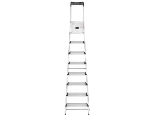 veiligheidsladder,eenzijdig,8 XXL treden,Stand H 1,72m,balk L 2,56m