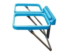 Afvalzakhouderbevestiging 2x70L Opklapbaar Blauw
