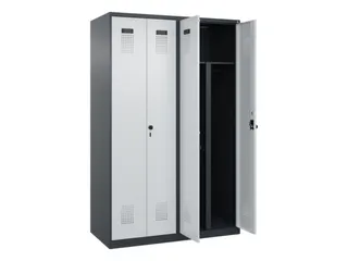 PBM-locker,HxBxD 1850x1200x500mm,4vak,vak B 300mm,draaigrendel - 1