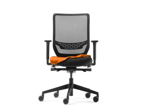 Bekleding,V. Bureaustoel,Stof,Oranje