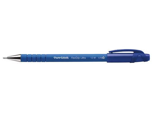 Balpen Paper Mate Flexgrip Ultra stick medium blauw
