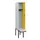 locker met bank,HxBxD 1950x300x815mm,1vak,vak B 300mm,cilinderslot