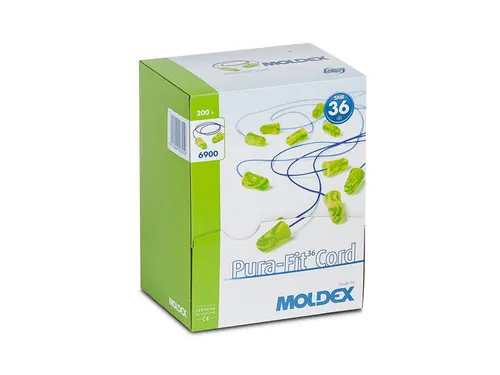 Moldex oordoppen Pura-Fit Cord 1 paar in zakje SNR 36 dB