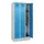 locker,HxBxD 1950x900x500mm,3vak,vak B 300mm,cil.-slot,sokkel