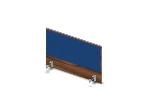opzetpaneel bureau aanbouw achter NP-tiepolo nut BN6016-blauw 800mm