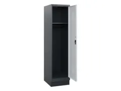 schoollocker,HxBxD 1630x400x500mm,1vak,vak B 400mm,cil.-slot,sokkel
