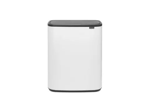Afvalbak Bo Touch Bin 60 Liter Wit