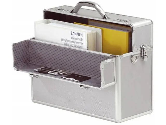 Attaché-case Alumaxx Alpha aluminium argenté