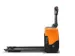 transpalette,force 1300kg,fourche L 1150mm,roue entraîn. PU