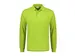 Poloshirt Matt Lime Lange Mouwen Maat 3EL
