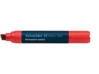marker Schneider Maxx 280 permanent beitelpunt rood