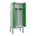 PBM-locker,HxBxD 2120x800x500mm,2vak,vak B 400mm,draaigrendel