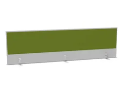 opzetpaneel bureau aanbouw achter MP-lichtgrijs BN7048-groen 2000mm