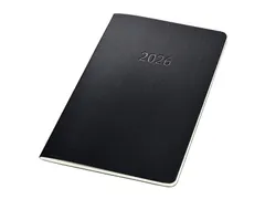 Maandagenda Conceptum A5 2026 (NL/FR/EN/DU) zwart Softcover
