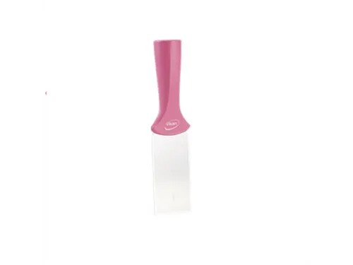 Handschraper/schroefdraad 4010-1 Roze, Smal, Rvs Blad, 50X205Mm