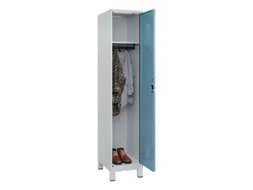 locker,HxBxD 1950x400x500mm,1vak,vak B 400mm,cil.-slot,voeten