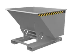 kiepbak,HxLxB 1070x1420x1560mm,1m³,draagverm. 1000kg,RAL7005