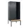 locker met bank,HxBxD 2120x900x815mm,3vak,vak B 300mm,cilinderslot