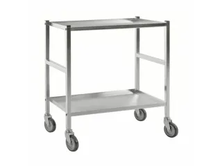 tafelwagen,draagverm. 150kg,2etage(s),laadvl. LxB 625x414mm - 1