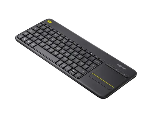 Wireless Touch Keyboard K400 Plus - Zwart, Belge (Azerty)