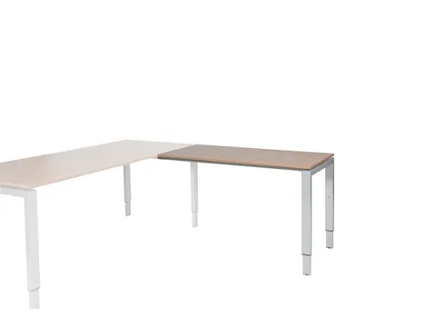 Domino Aanbouw Hoogte Verstelbaar 1200x600mm Hav/Kers 25mm Alu