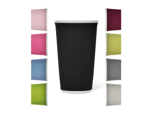 Beker porselein Les Artistes Paris 450ml met siliconen grip Zwart
