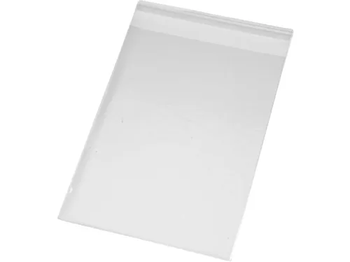 Cellofaanzak Creativ Company 17.3x12.3cm 25 micron met plakstrip 200st