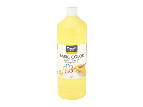 Plakkaatverf Creall basic lichtgeel 1000ml