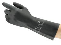Handschoen Alphatec 87-950, Maat 10 Latex Zwart