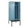 locker met bank,voor scheiding van kleding,HxBxD 2120x800x815mm,2vak