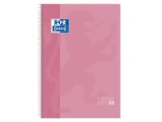 Notitieboek Classic Europeanbook A4+ lijn 80 Vel Roze - 2