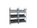 rayonnage à tablettes inclinées base+1xsuivant HxlxP 2000x2670x535mm