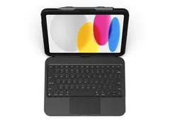 ZAGG Tough Keys, Belgisch, Touchpad, Apple, iPad 10th Gen, Zwart, Valb