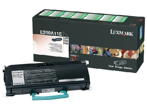 Tonercartridge Lexmark E260A11E prebate zwart
