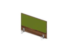 opzetpaneel bureau aanbouw zijkant NP-tiepolo nut BN7048-groen 800mm