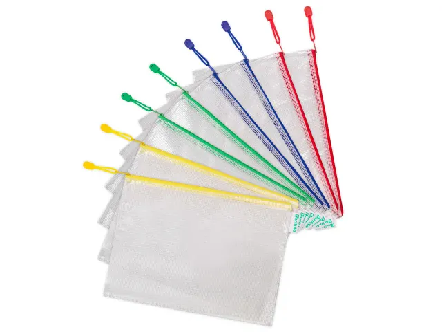 Opbergtas Djois met rits A4 assorti