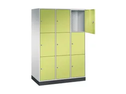 grootvolume-lockersysteem,RAL 7035/RDS1108060,HxBxD 1950x1220x600mm