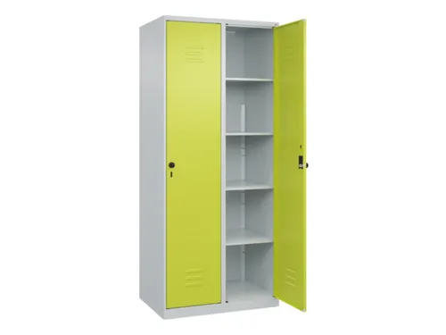 wasgoedverdeelkast,HxBxD 1850x800x500mm,vak B 400mm,draaigrendel