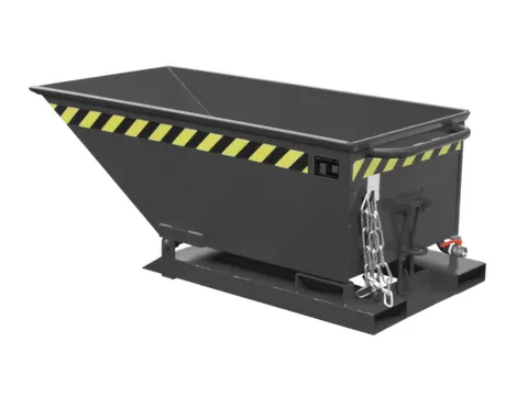 Kiepbak voor spaanders,HxLxB 530x1375x670mm,0,25m³,draagverm. 300kg