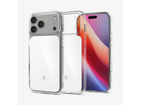 Ultra Hybrid T Apple iPhone 17 Pro Hoesje MagSafe Transparant Wit