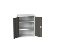 universele kast,HxBxD 1000x800x550mm,2xStalen bodem,draaigrendelslot