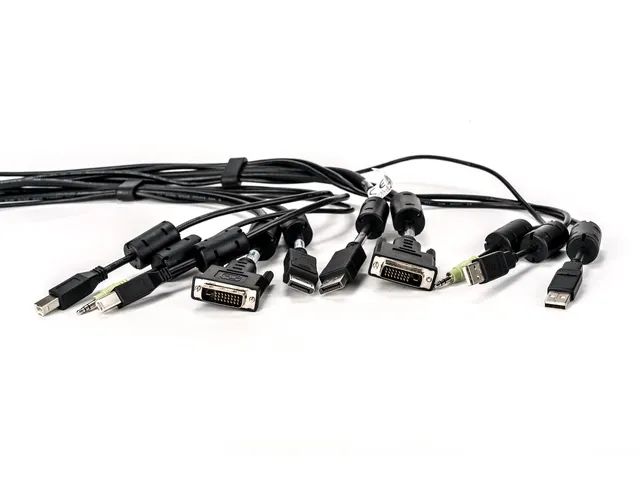 Vertiv Avocent CBL0179, 1,8 m, USB, USB, DVI-D, USB, 1-DVI-D, 1-DP, 2-