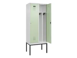 locker voor scheiding van kleding,HxBxD 2120x800x500mm,2vak