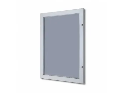 OUTLET Vergrendelbare Poster Case Gegalvaniseerde Achterwand A0