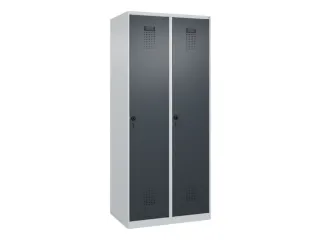 locker voor scheiding van kleding,HxBxD 1850x800x500mm,2vak - 2