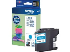 LC-221CBP Cyaan Inktcartridge 260 pagina's